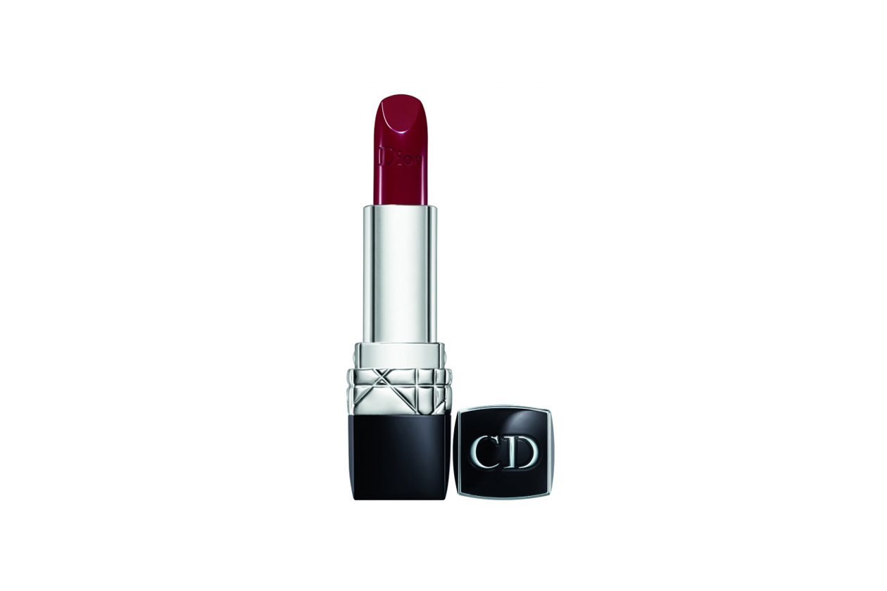 I ROSSETTI ROSSO SCURO: Dior Rouge Dior Lipstick N° 977 Pied-de-Poule
