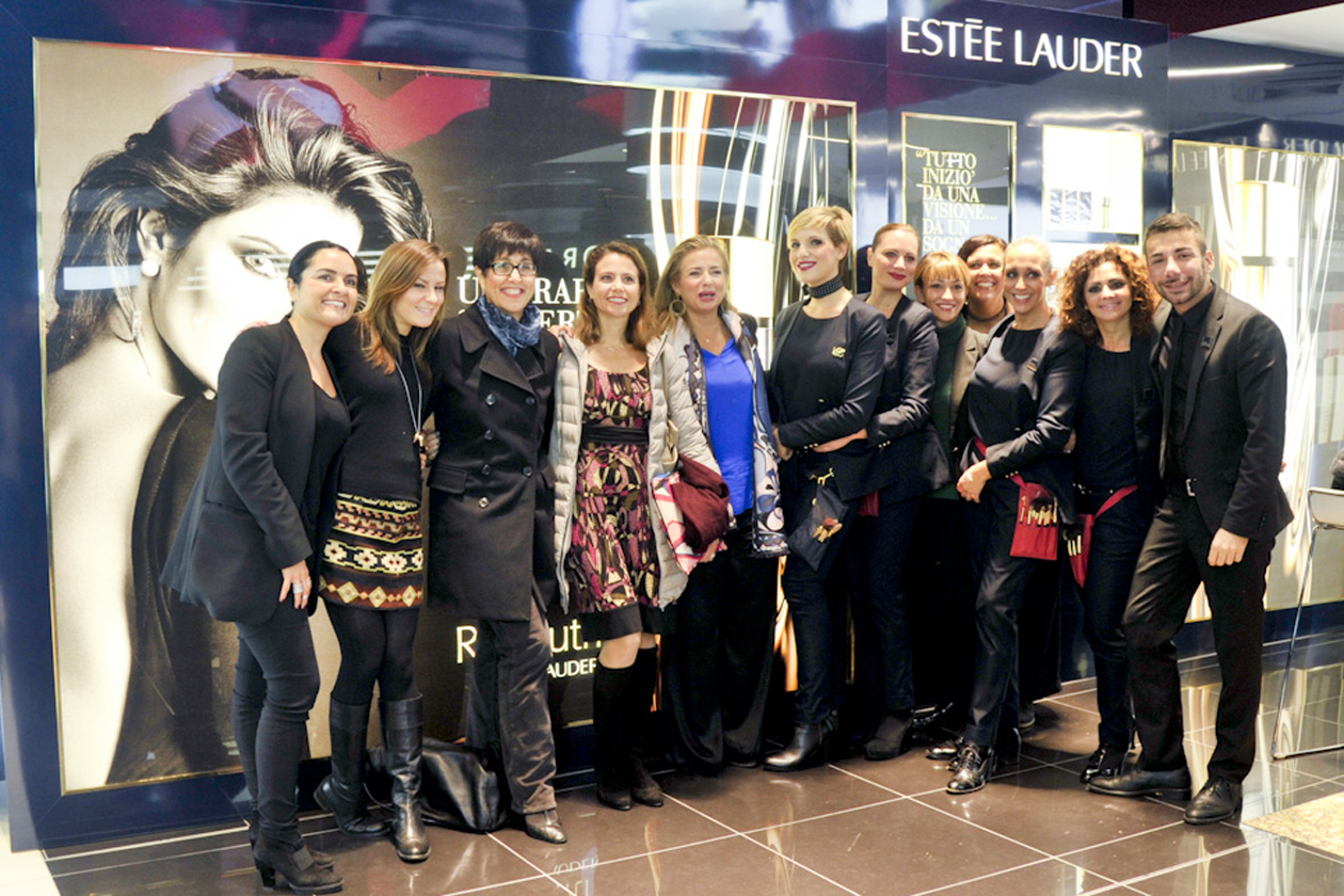 Il team beauty di Estée Lauder