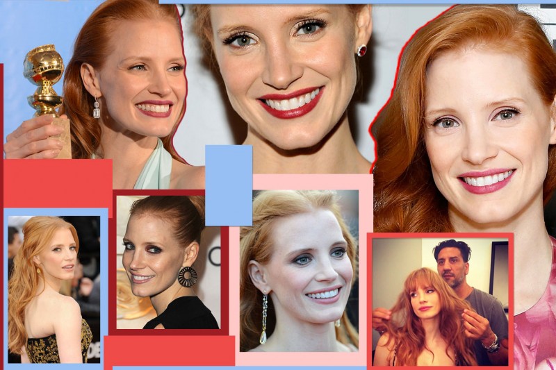 Jessica Chastain Beauty Look