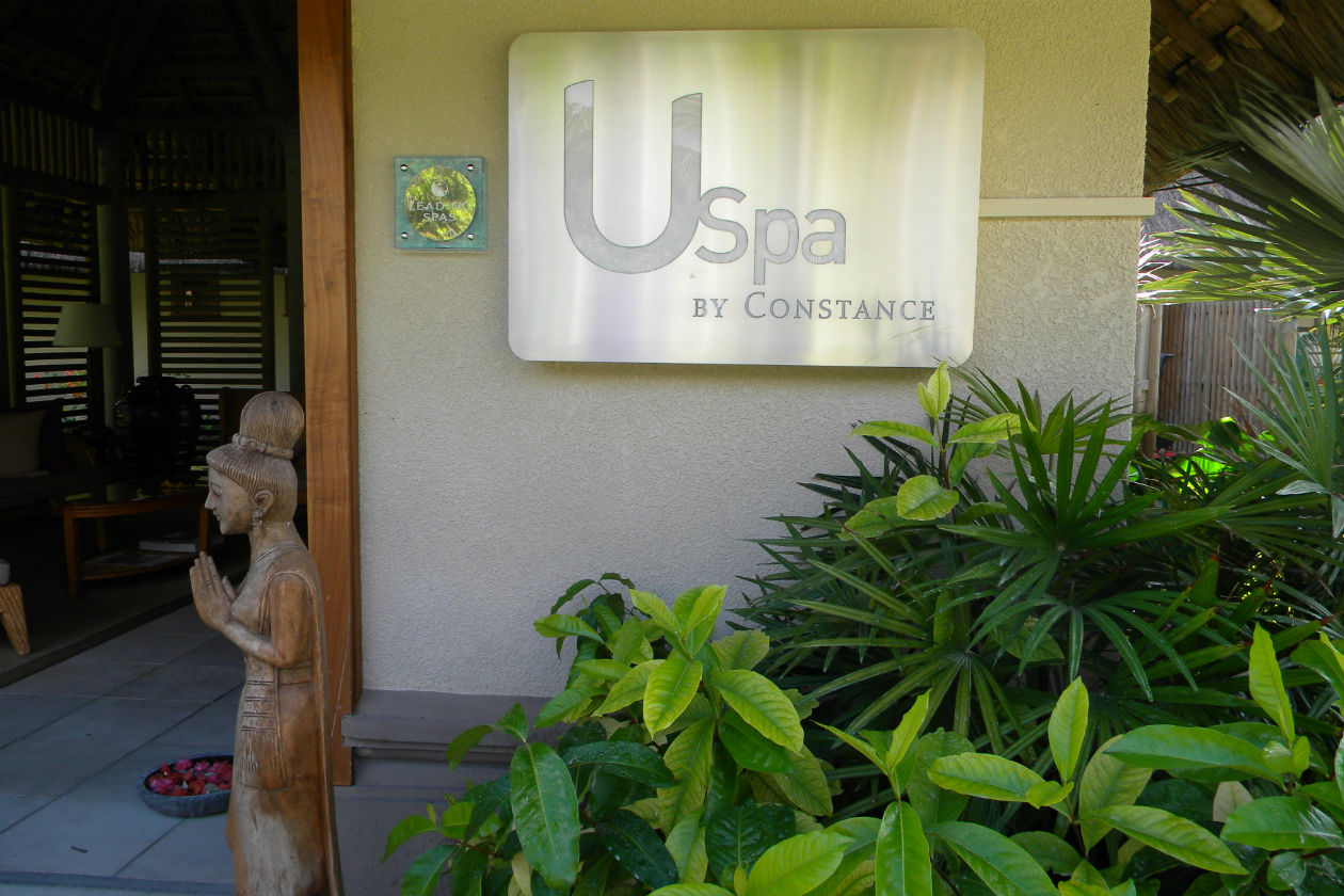 L’ingresso della U-Spa del Constance Le Prince Maurice