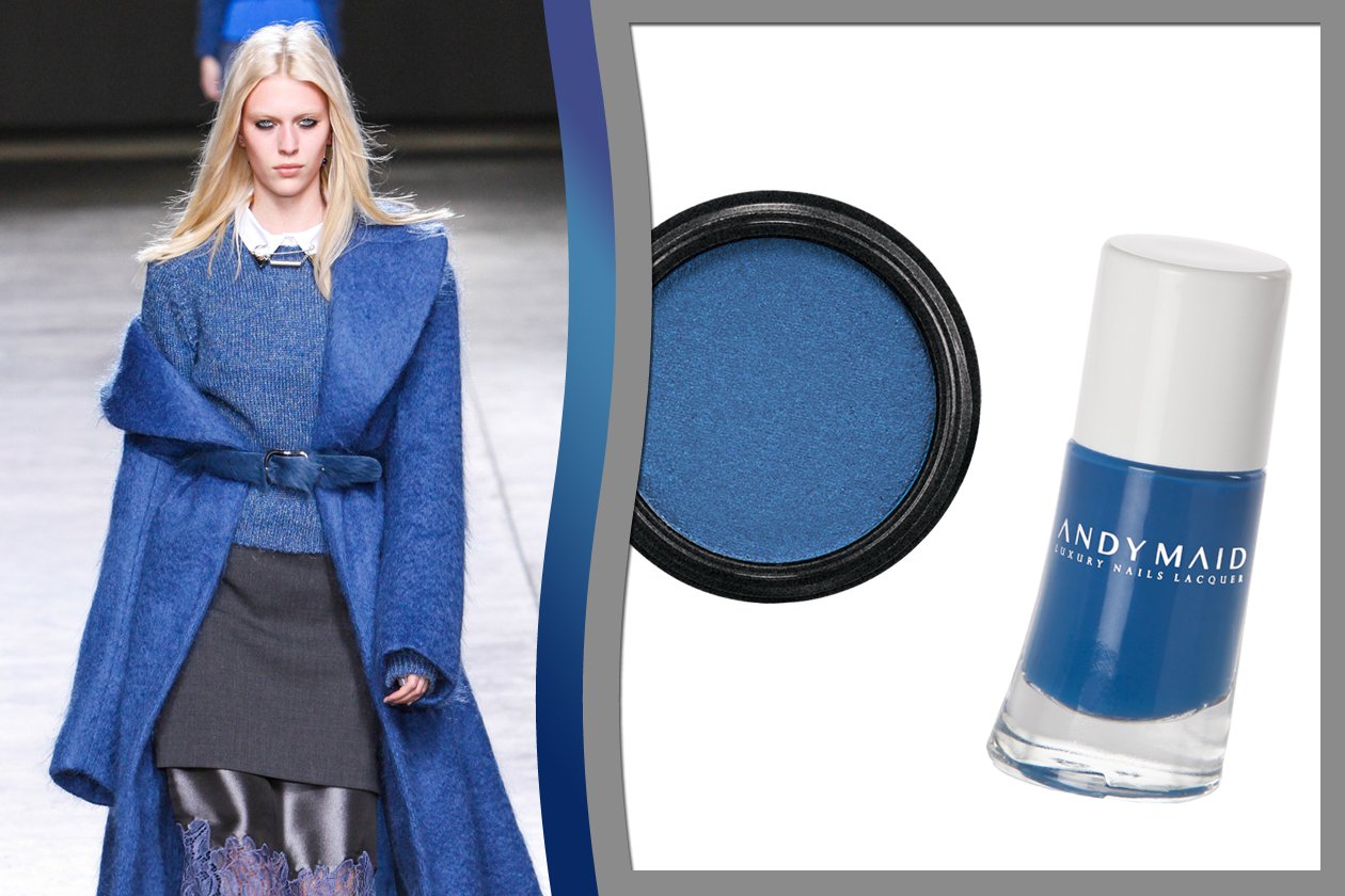 Trucco blu: Blu&black