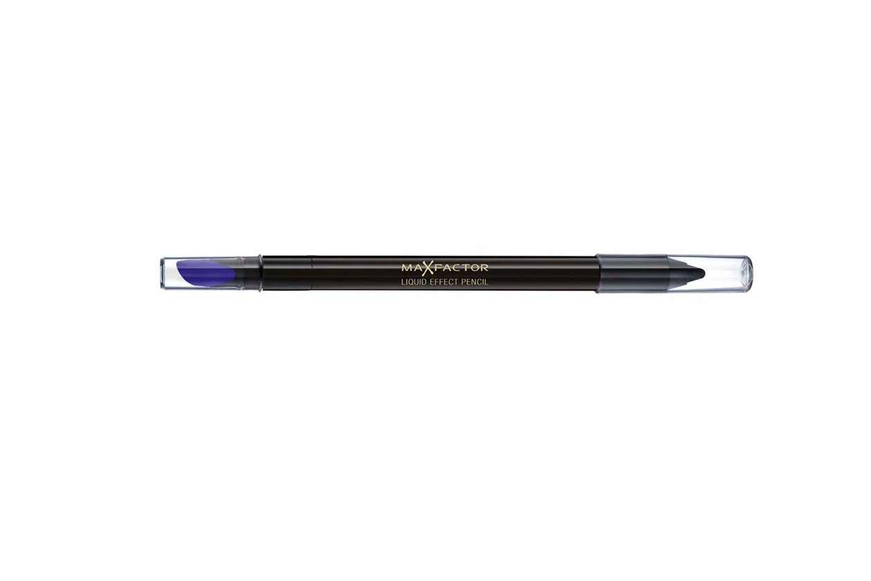 Trucco grigio e nero: Max Factor Liquid Effect Pencil Black Fire