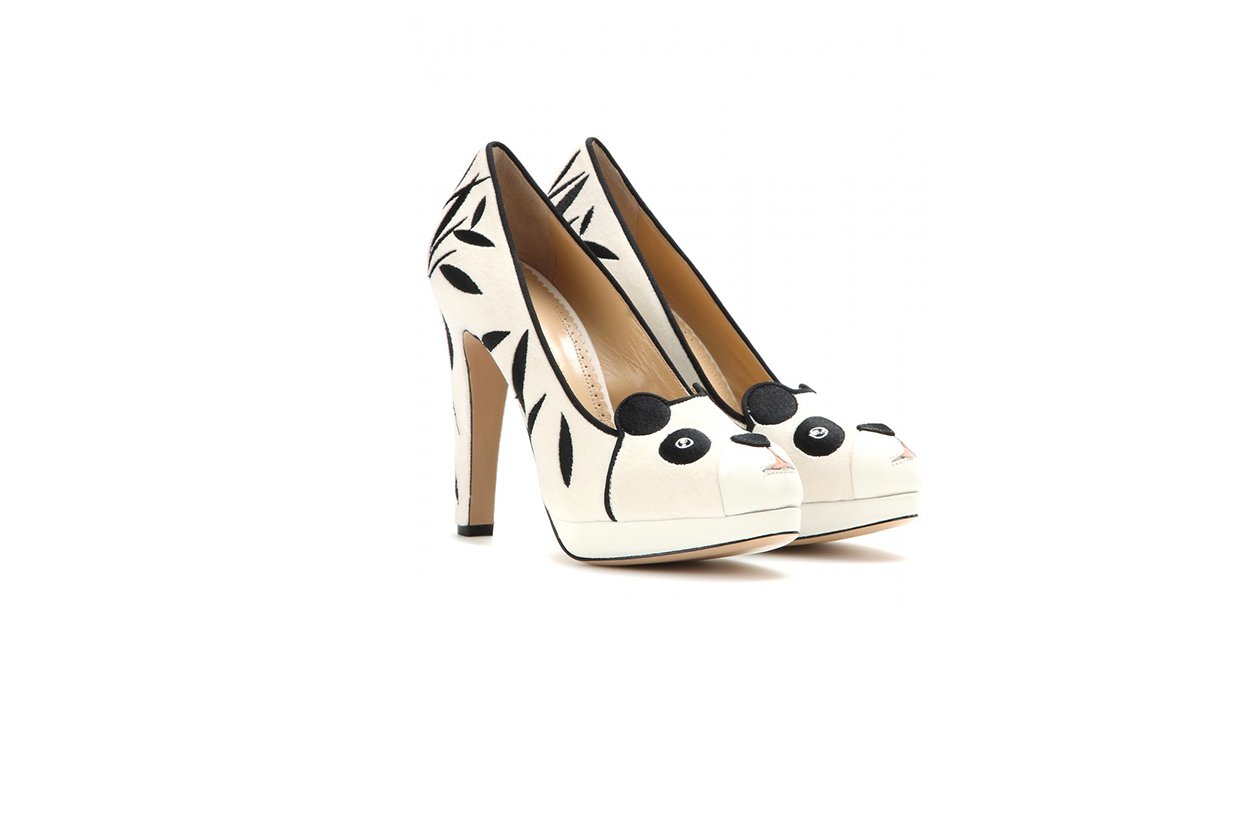 Fashion Velvet shoes charlotte olympia