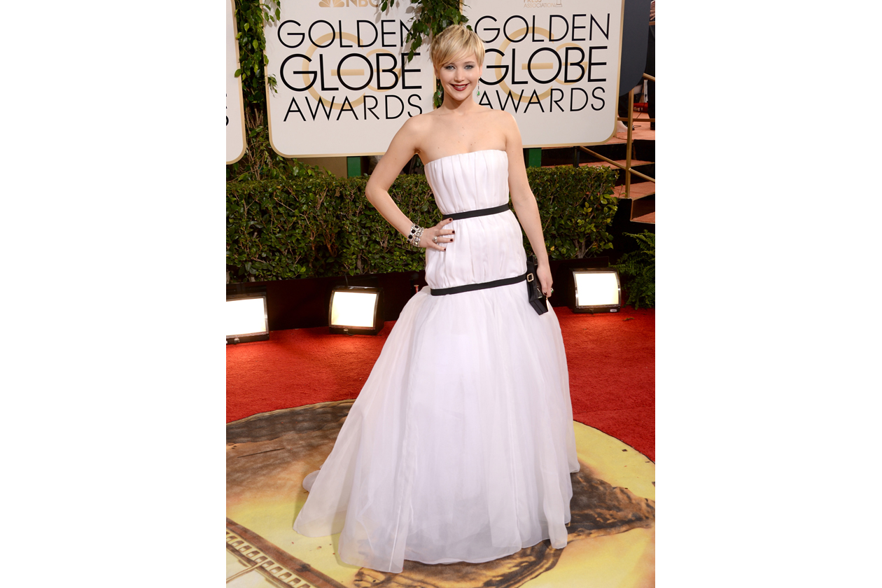 dior couture golden globe 2014