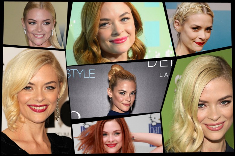 Jaime King capelli: raccolti romantici, bob ed effetto sleek