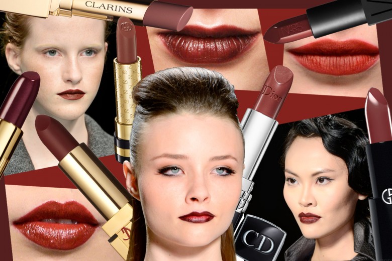 Rossetti marroni e color cioccolato: le labbra si vestono di nuance golose per l’A/I 2014-15