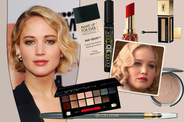 Jennifer Lawrence: replica il suo trucco naturale stile anni Venti