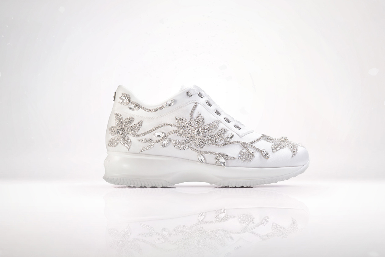 Hogan presenta le scarpe haute-couture per la sposa