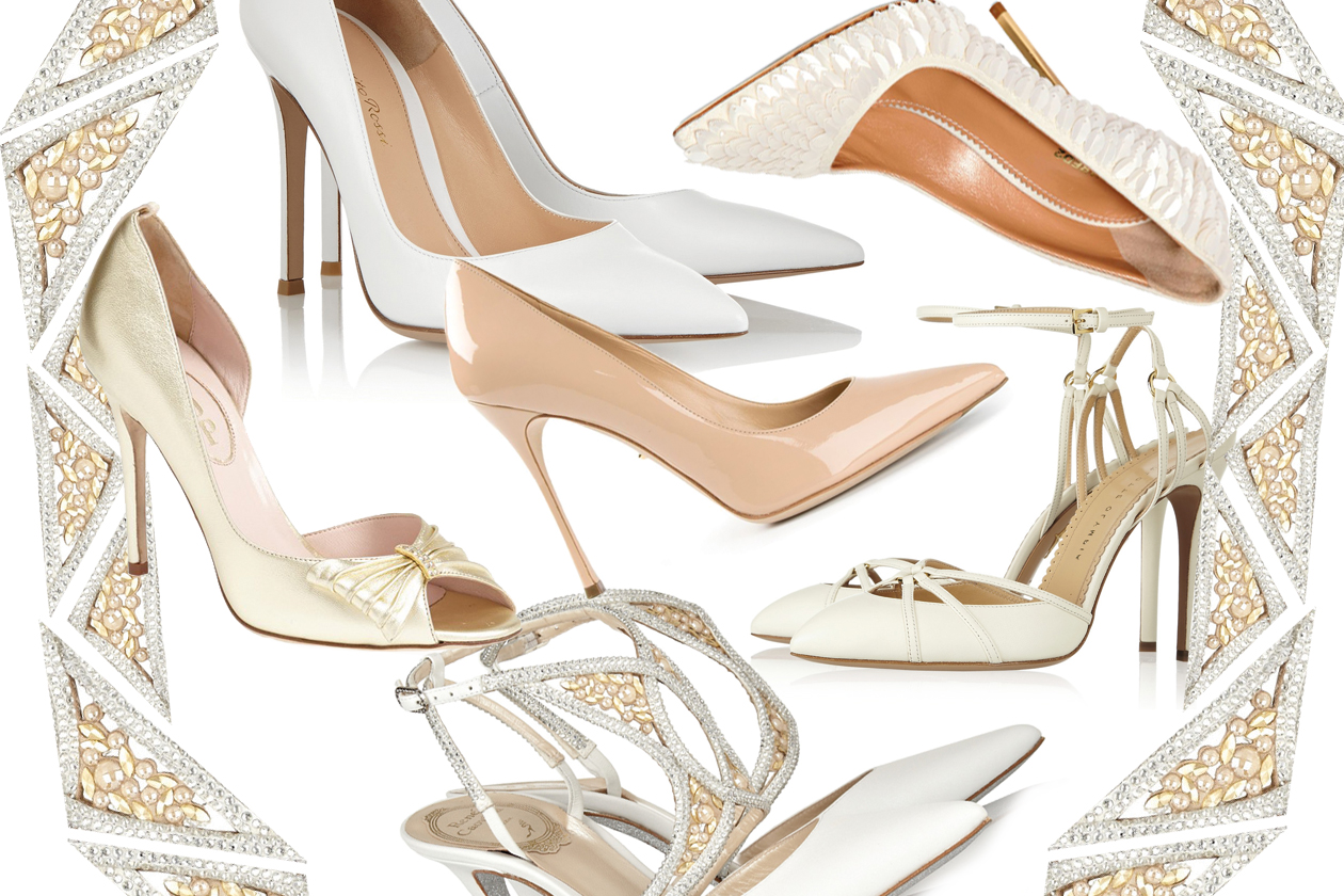 Scarpe da sposa: i 10 modelli che vi consigliamo