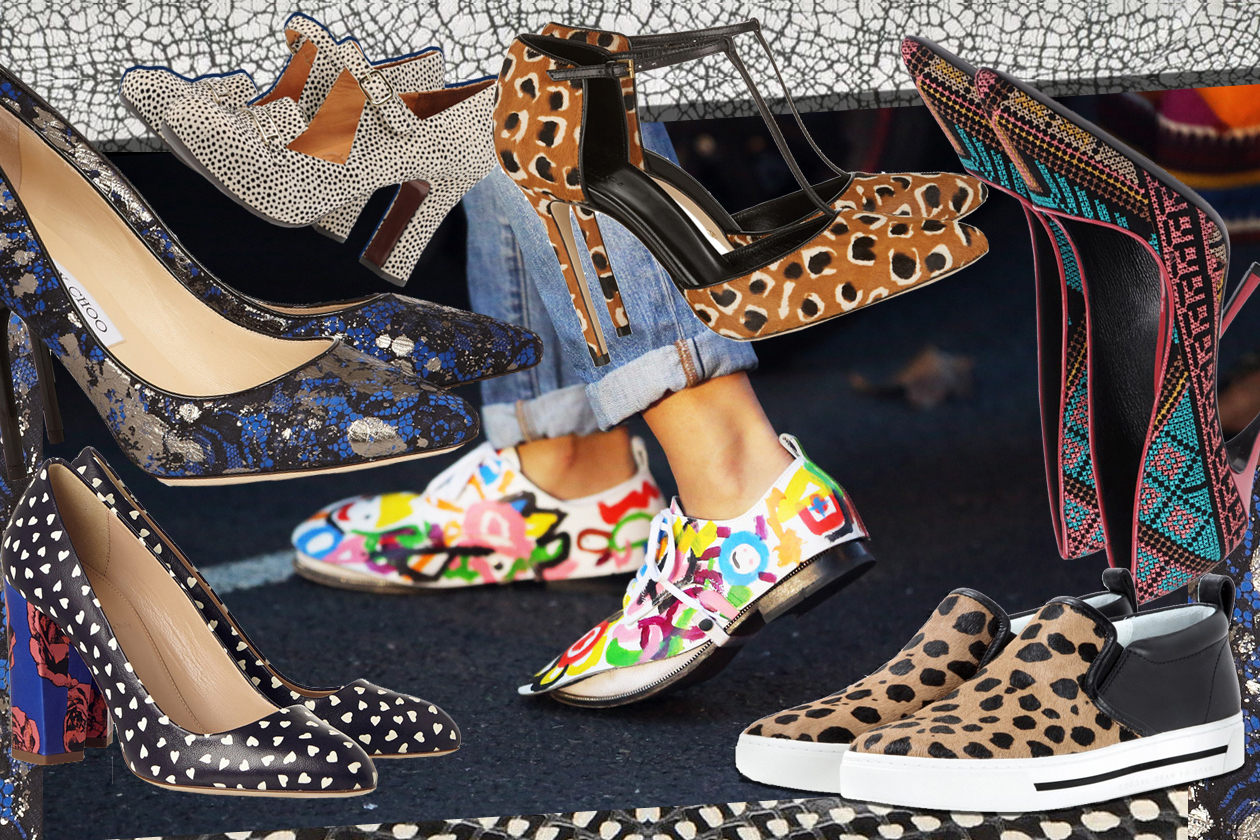 Scarpe con pattern: le tendenze per l’Autunno-Inverno 2014-15