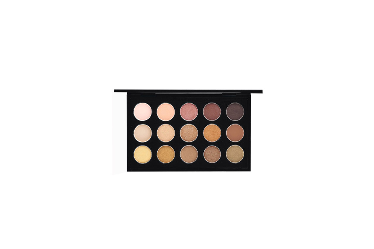 mac eyeshadow x 15 warm neutral