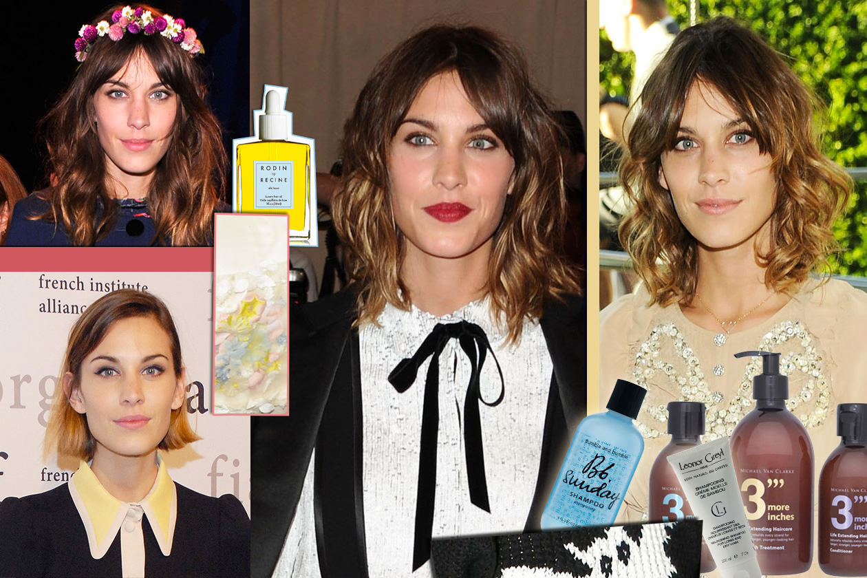 Beauty Alexa Chung Cover Collage