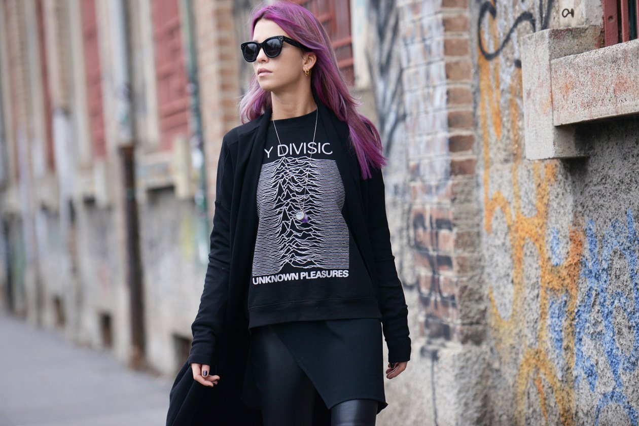 CAROLA BERNARD by GIANLUCA SENESE Maglia Rick Owens, Occhiali Spektre