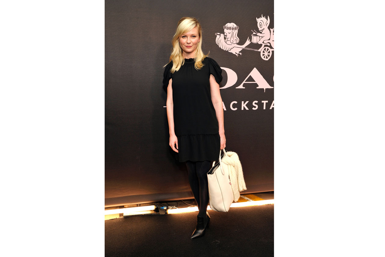 Coach Backstage Kristen Dunst