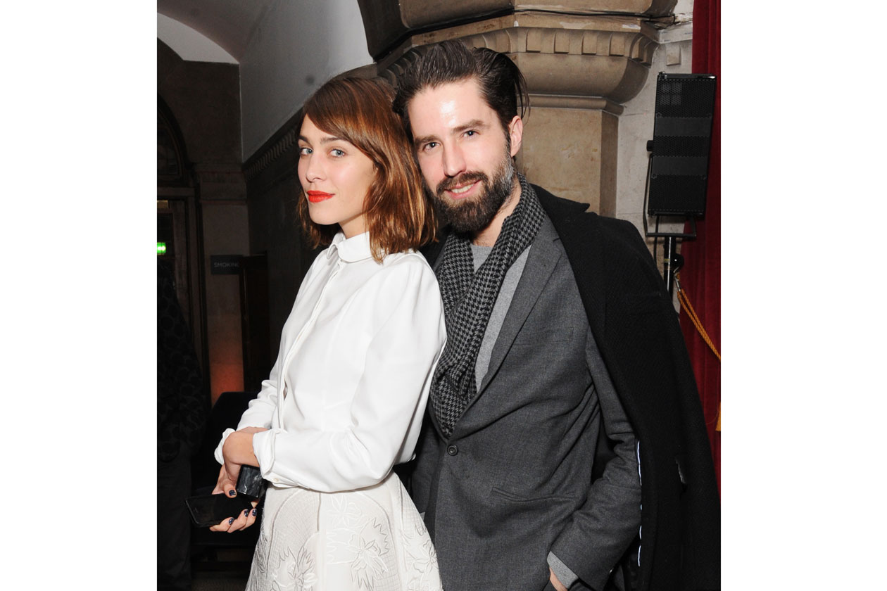DMB BRITISH FASHION AWARDS NOMINEES DINNER Emilia Wickstead and Jack Guinness