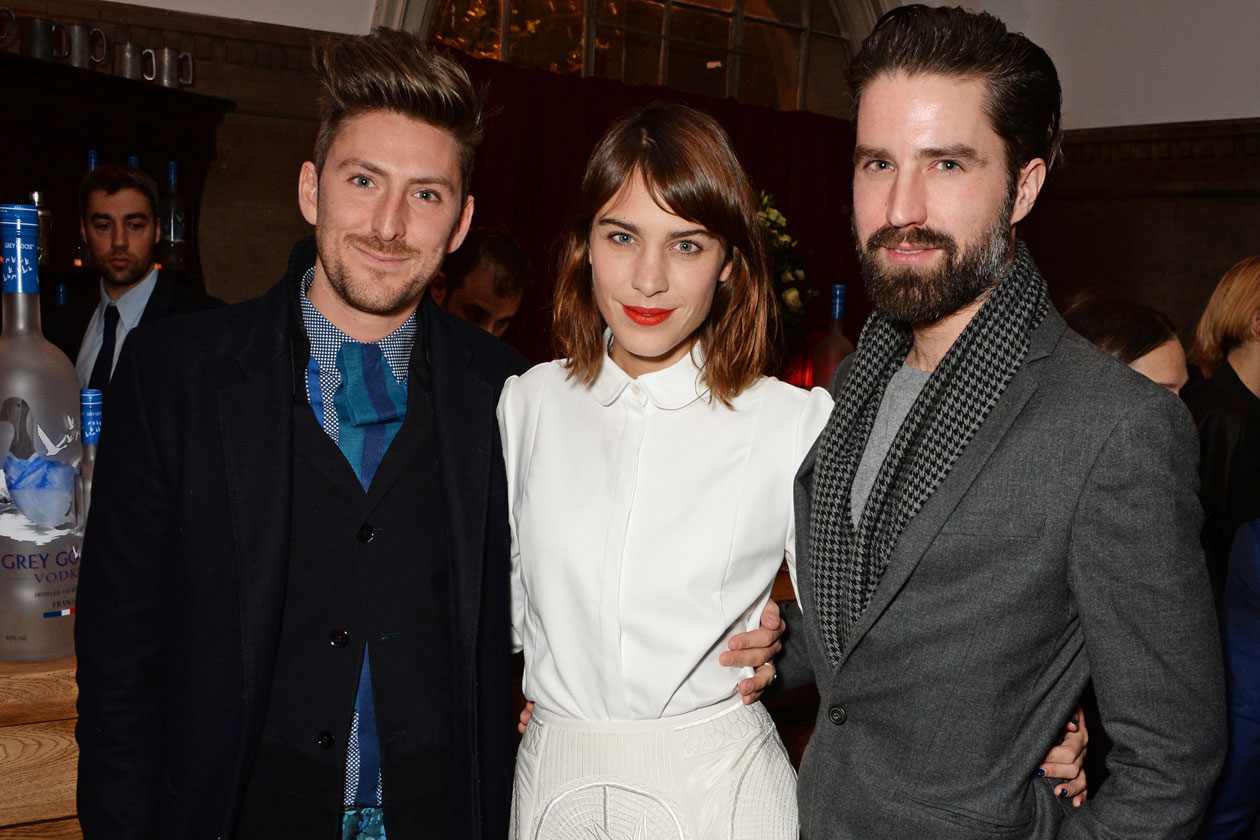 DMB BRITISH FASHION AWARDS NOMINEES DINNER Henry Holland, Alexa Chung and Jack Guinness