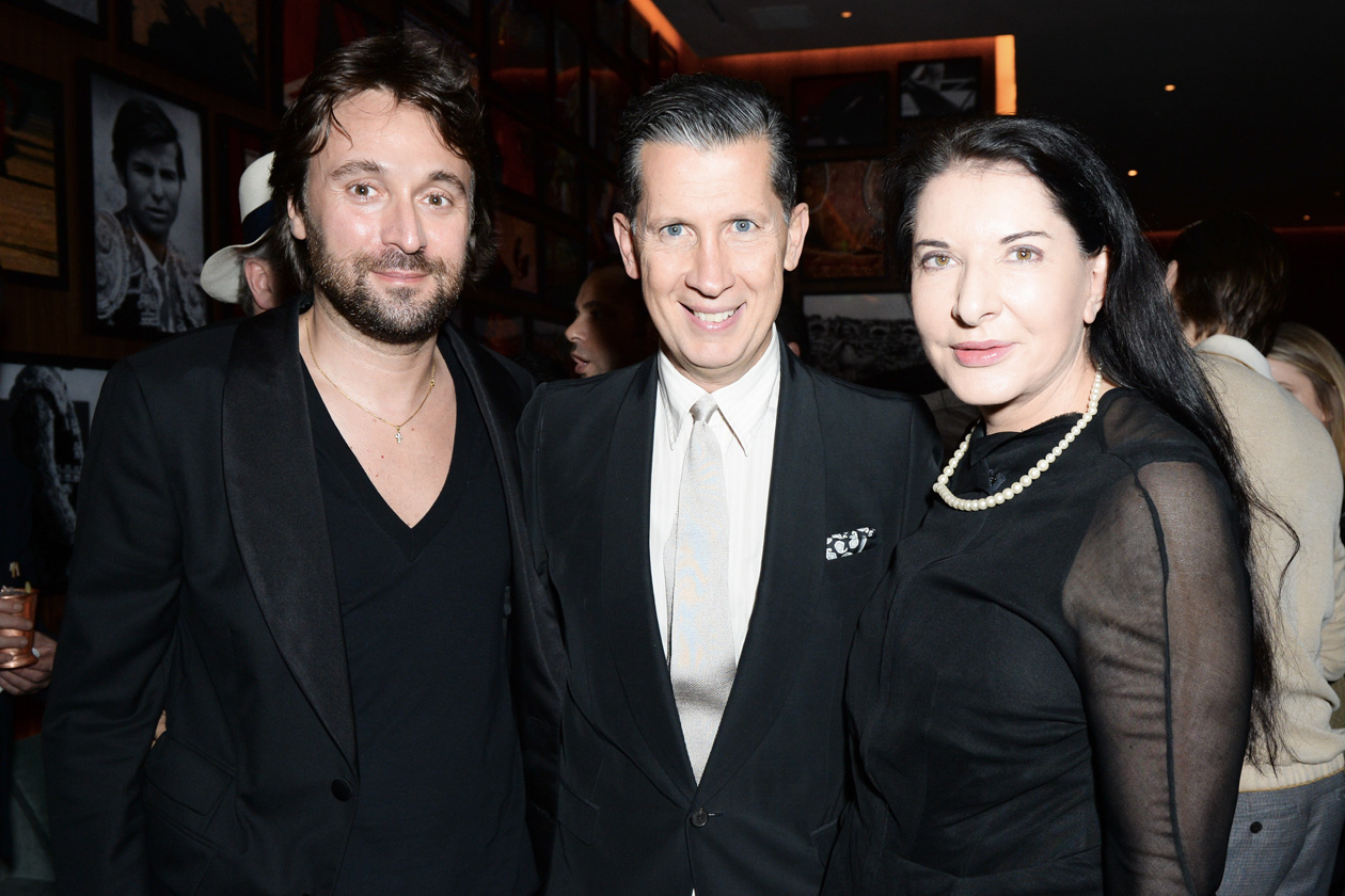 Francesco Vizzoli, Stefano Tonchi and Marina Abramavic