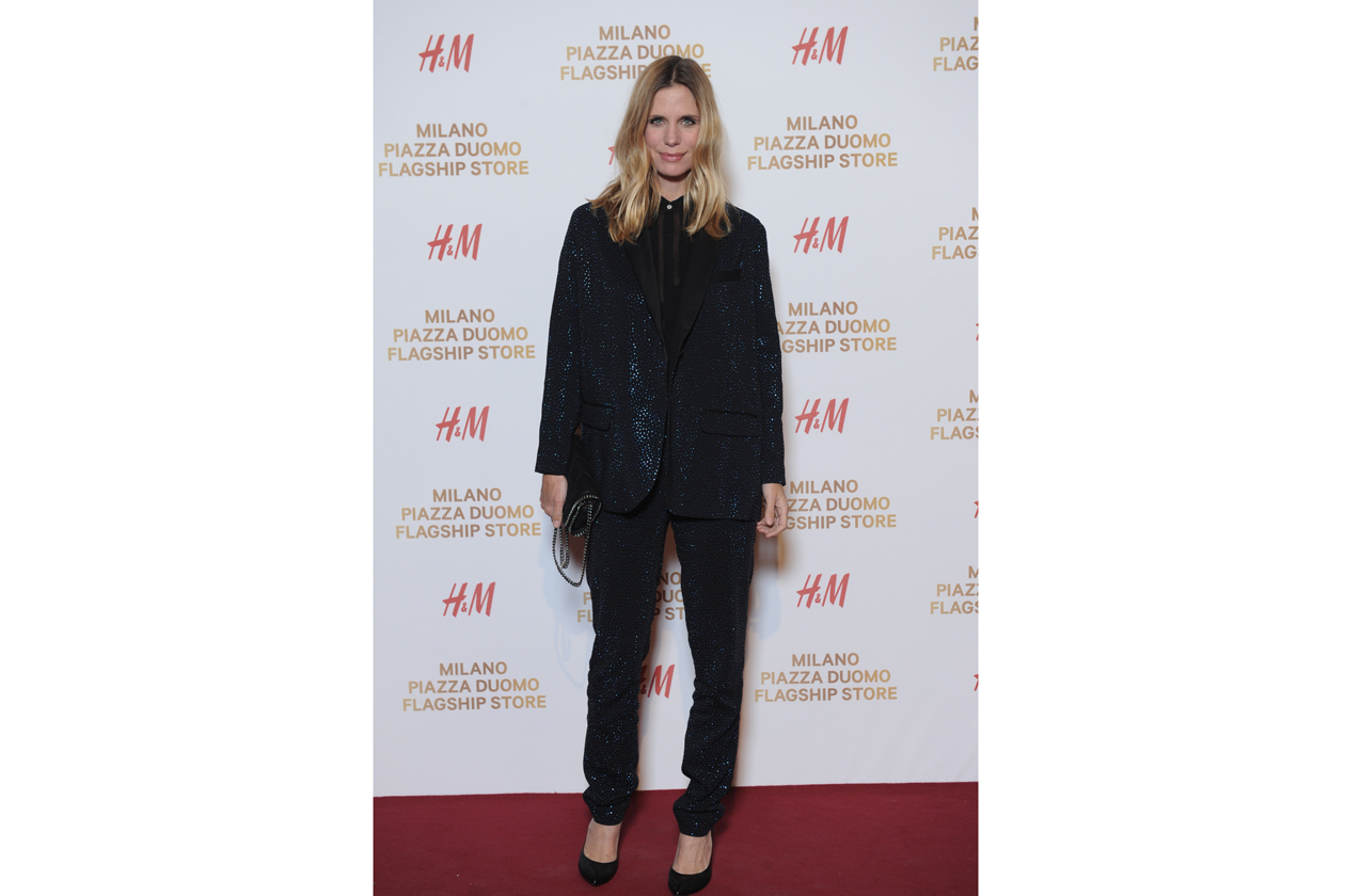 HM Milano Duomo 10 dicembre 2014 Filippa Lagerback