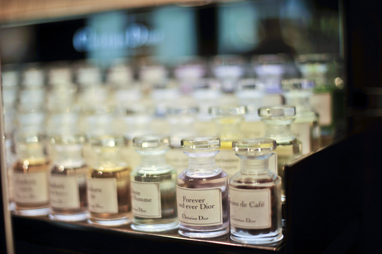 I PROFUMI DIOR AL CORNER LA RINASCENTE MILANO