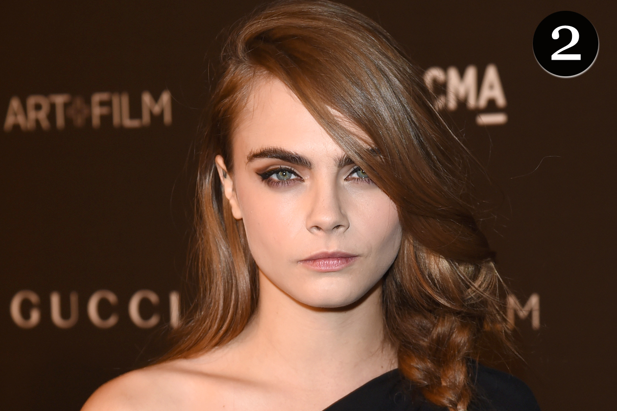 I beauty look più belli del 2014 – Il castano di Cara Delevingne