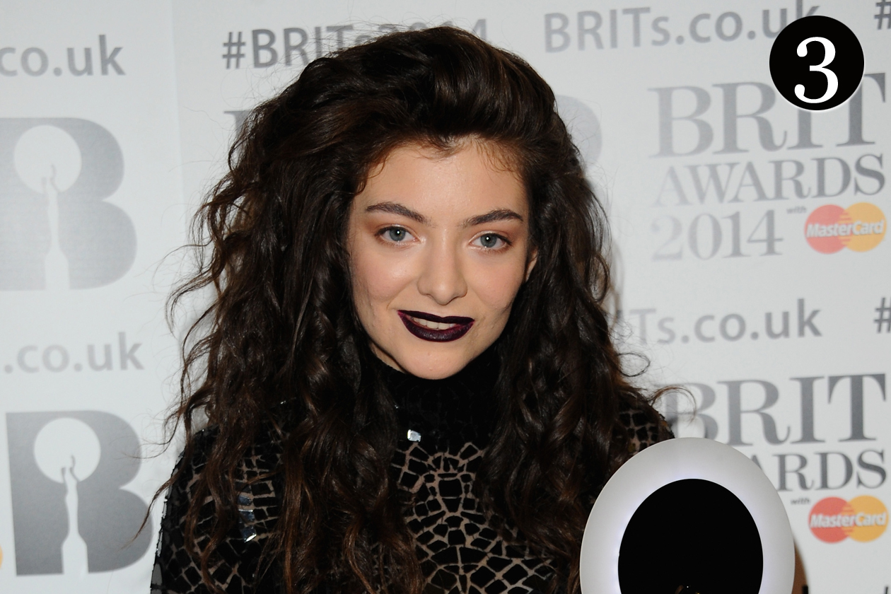I beauty look più belli del 2014 – Il rossetto di Lorde