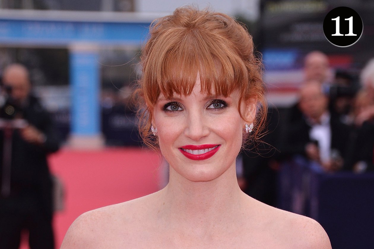 I beauty look più belli del 2014 – La frangia di Jessica Chastain