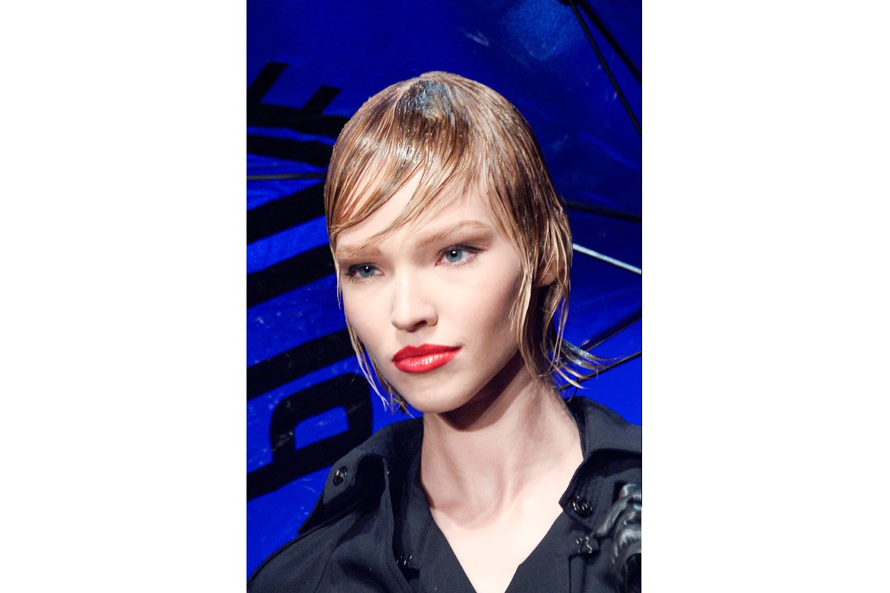 Jean Paul Gaultier: very wet hair