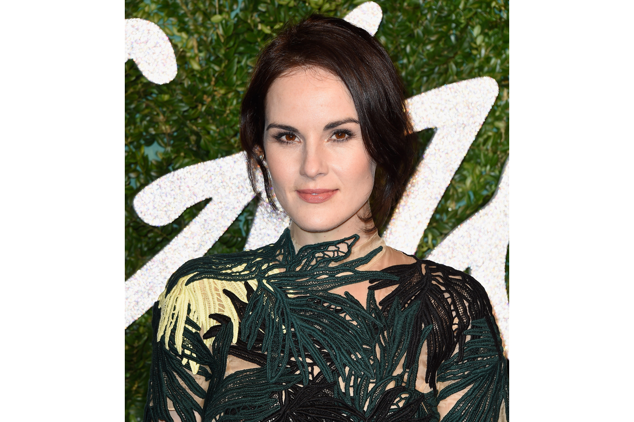 Michelle Dockery: raccolto stile vintage