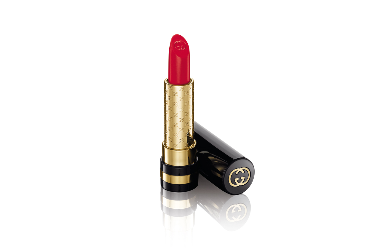 Rossetto rosso: Gucci Luxurious Moisture Rich Lipstick Iconic Red