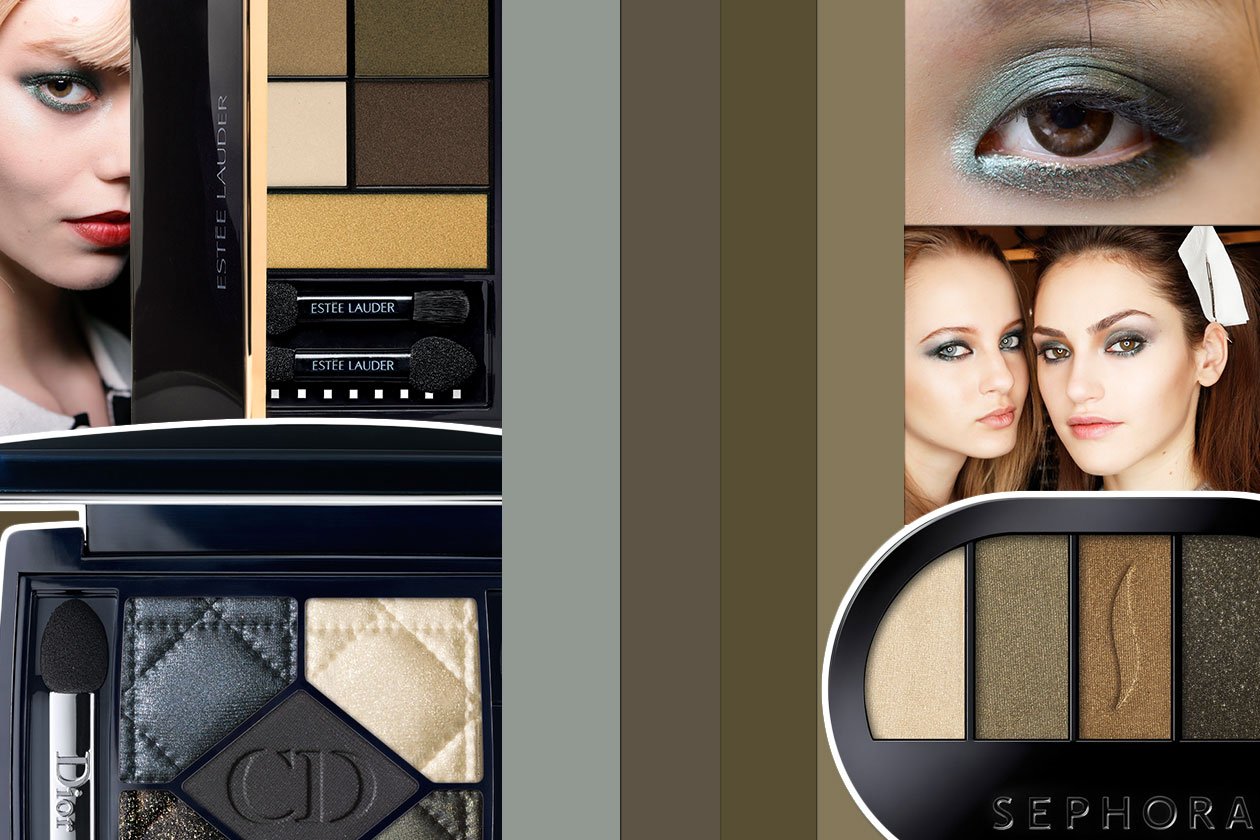 Se preferite uno smokey eyes verde…