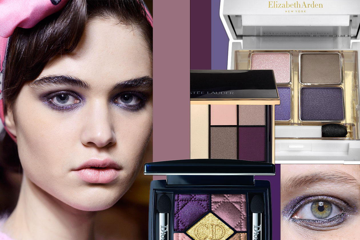 Se preferite uno smokey eyes viola…