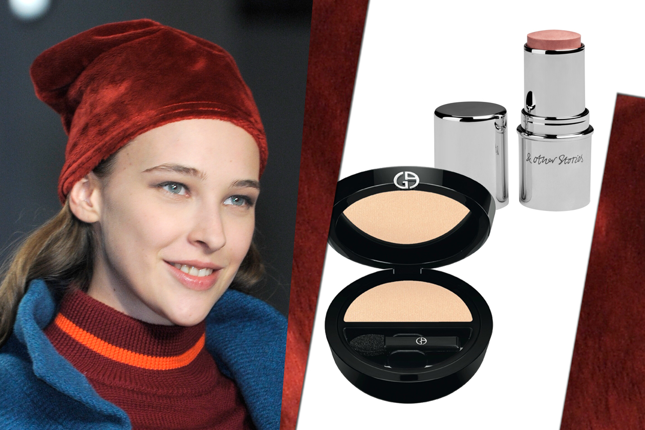 Trucco abbinato al cappello: Girly look