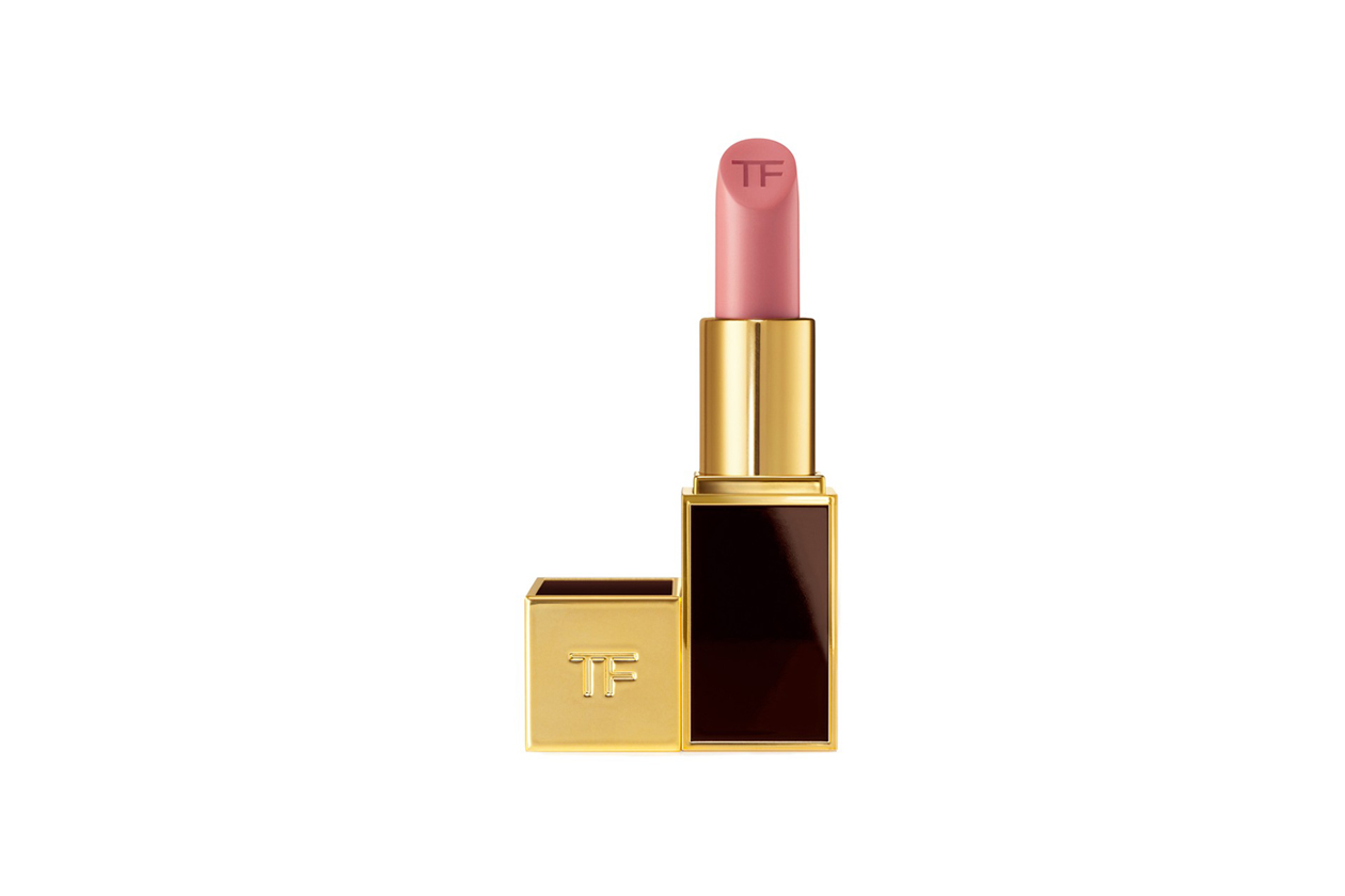 Trucco smokey eyes e camicia bianca: Tom Ford Lip Color Matte in Pink Tease