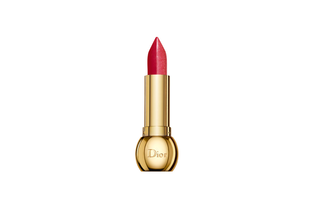 Winter Make Up Rosso Dior Diorific Golden Shock Colour Lip Duo Matte And Metallic 007 Passion Shock