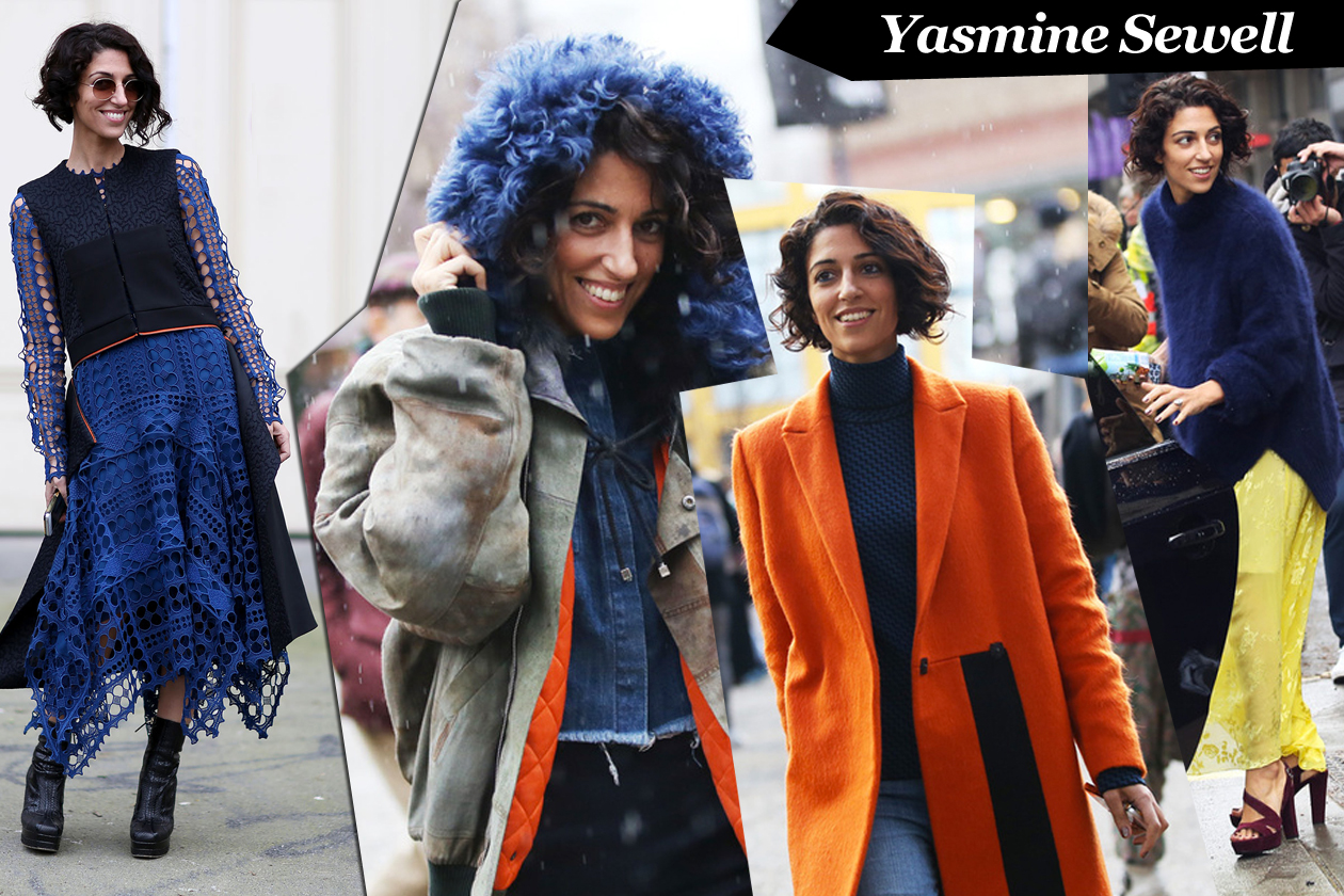 Yasmine Sewell: colorful mix&match