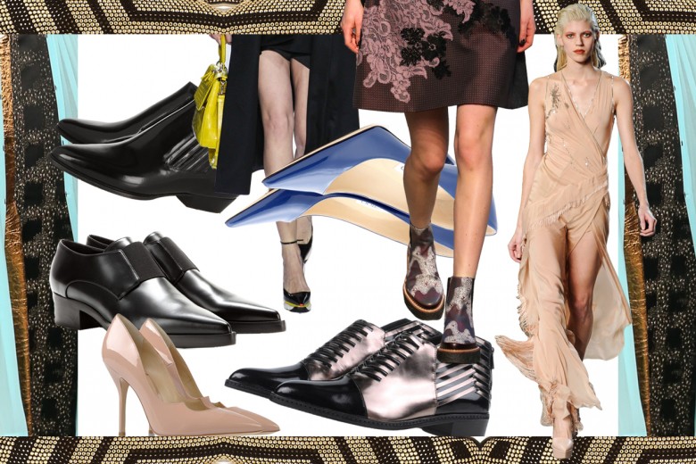 Scarpe a punta, tra le tendenze per l’inverno 2014-15