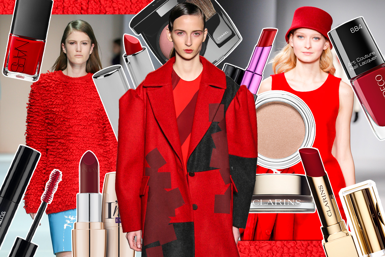 Trucco rossetto e abito rosso: gli abbinamenti beauty&fashion di Grazia.IT
