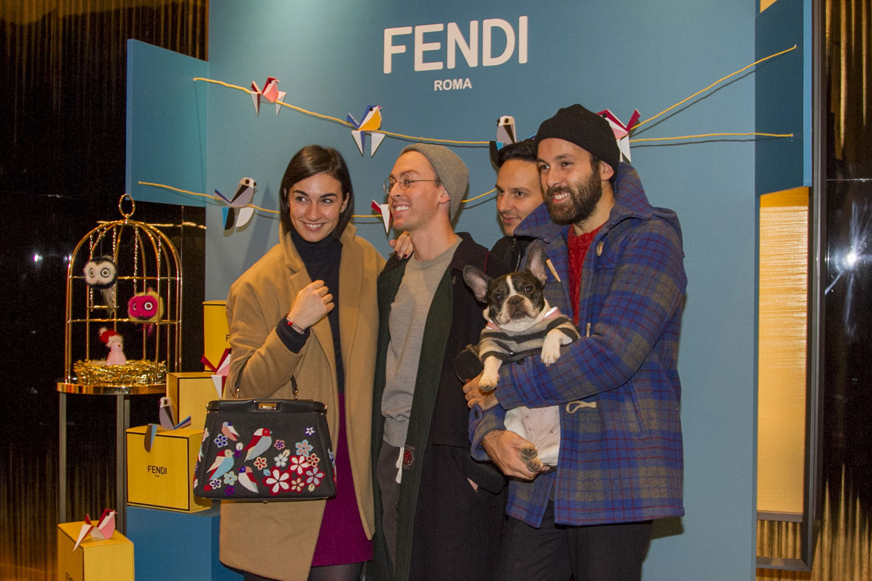 Fendi QuTweet: party di Natale a colpo di Tweet