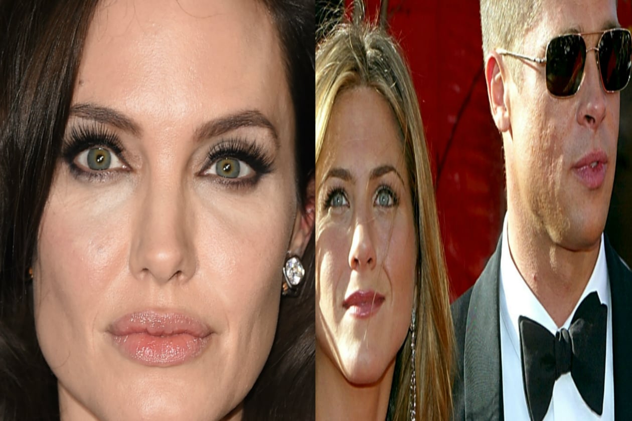Angelina Jolie sarebbe capace di far lasciare Carlo e Camilla, figuriamoci Jennifer e Brad!