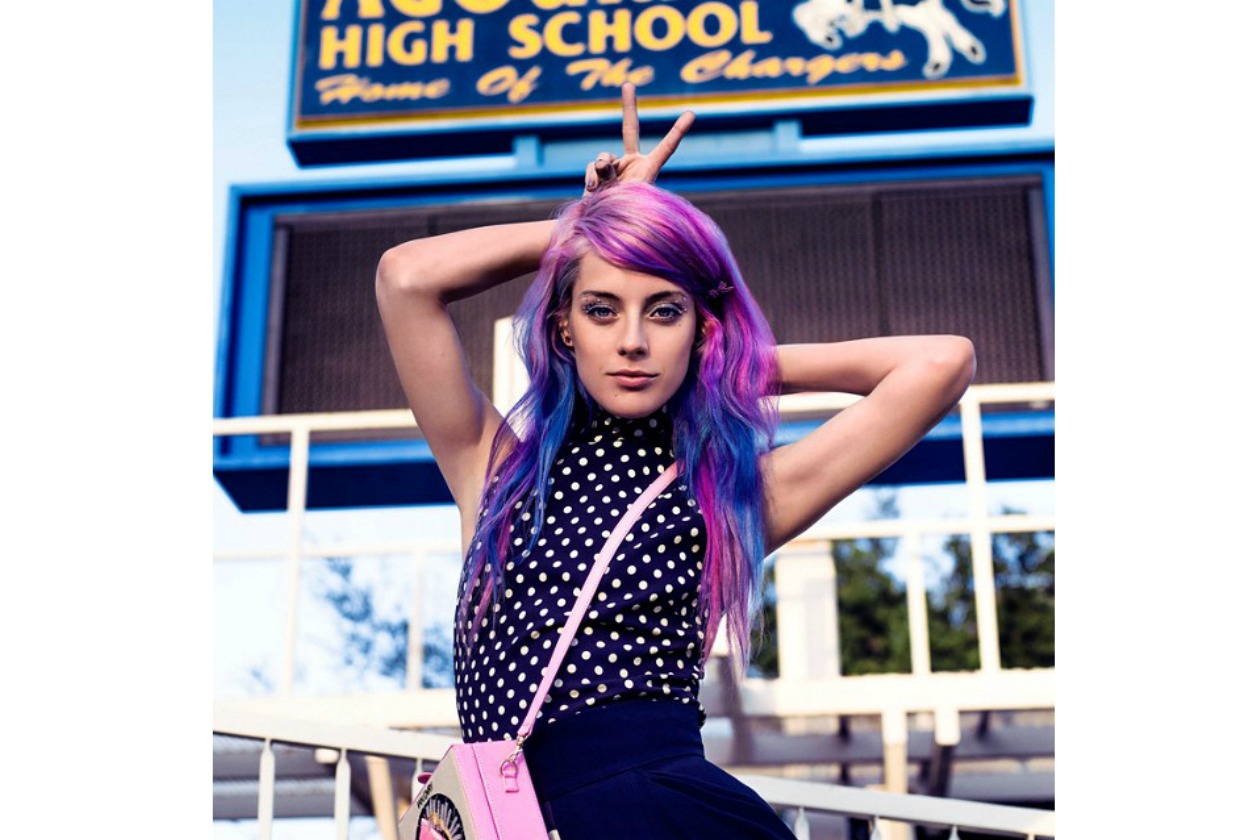 CHLOE NORGAARD: LOVELY IN PURPLE