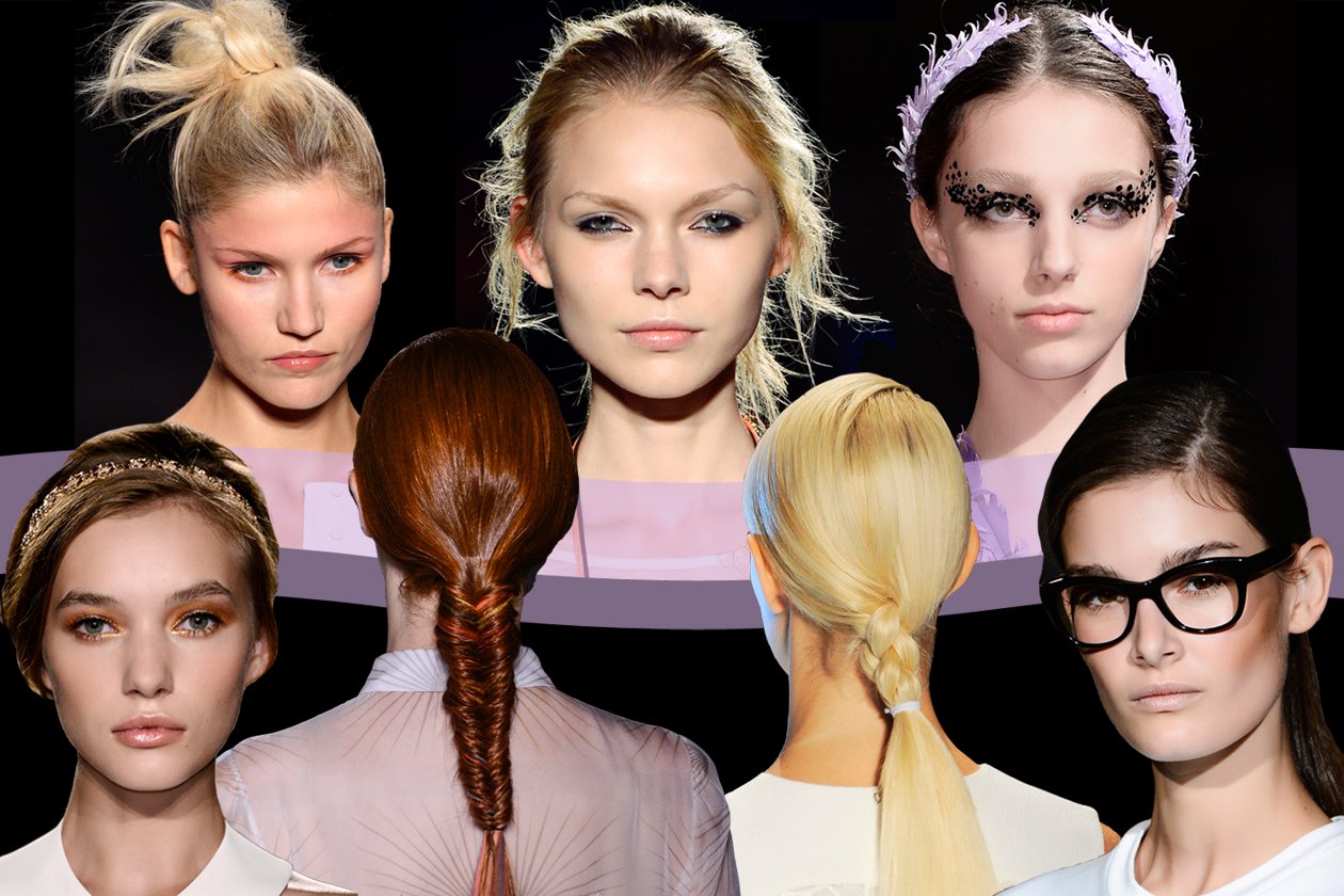 Capelli raccolti: le acconciature di tendenza della stagione Primavera/Estate 2015