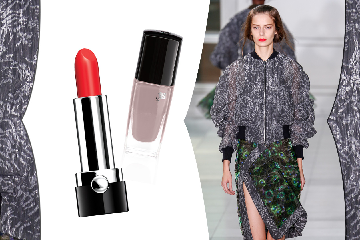 Cinquanta sfumature di grigio beauty&fashion: con un tocco di rosso hot