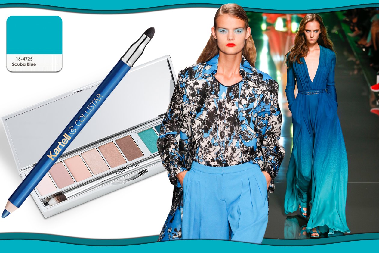 Colori Pantone primavera/estate 2015 beauty&fashion: Scuba Blue