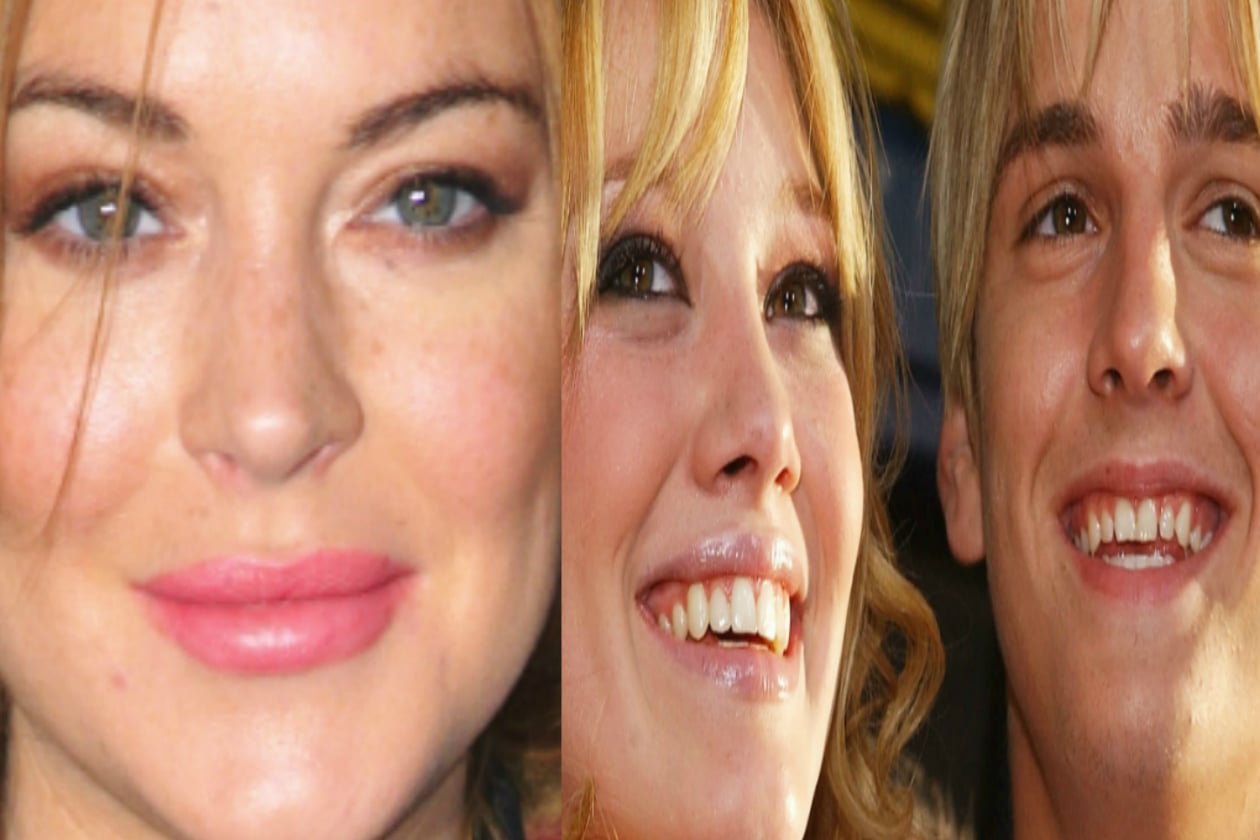 Hilary Duff e Aaron Carter facevano coppia fissa ma l’impunita Lindsay Lohan si è messa in mezzo e li ha divisi