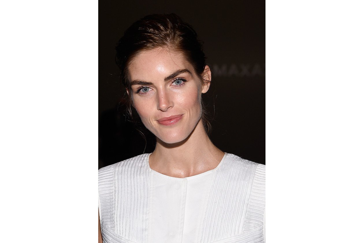 Hilary Rhoda beauty look: sguardo da cerbiatta