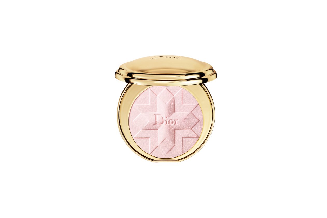 ILLUMINANTI VISO: Dior Diorific Illuminating Pressed Powder 002 Pink Shock