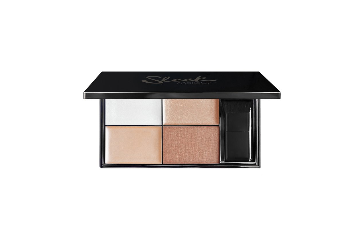 ILLUMINANTI VISO: Sleek Precious Metal Highlighting Palette