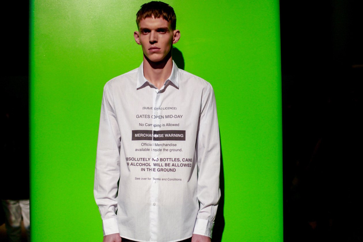Messagi direttamente sulla camicia da Soulland