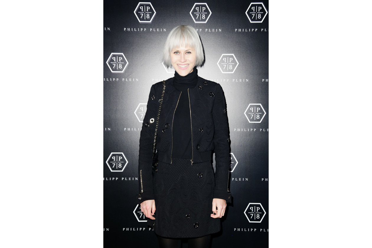 PHILIPP PLEIN men ›s AW1516 fashion show Arrivals @BFANYC Linda Tol (46)