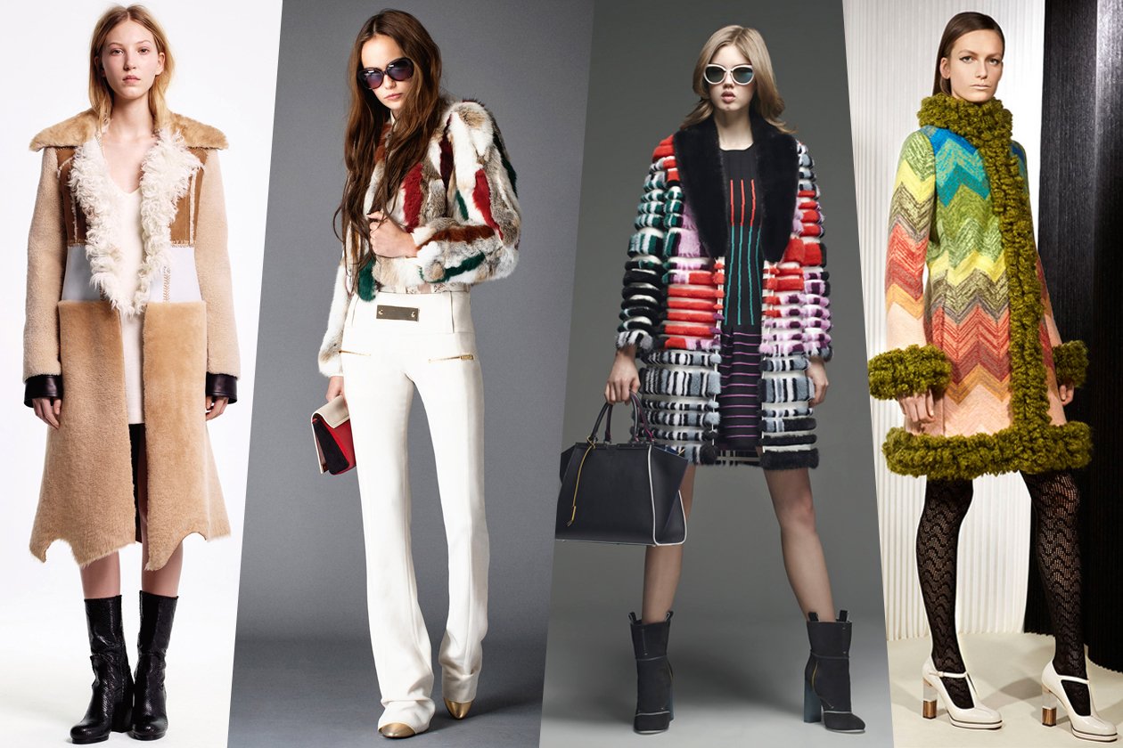 Patchwork furs